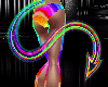 Rainbow Neon Tail F