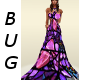 ButterFly Glass Gown