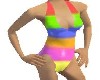 rainbow swimsuit