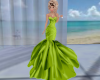 Pear Green Mermaid Gown