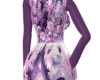 Pastel Goth Purple Dress