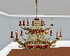 redblack&gold chandelier