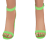 Luna Green Heels