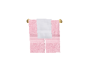 Pink and White Towels