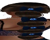 MJ-Brown long Blue bows
