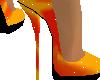 banana/orange heels