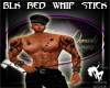 Blk/Red Whip Stick