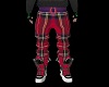 Funky Red Check Pants