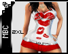 Red Kiss Outfit 2XL