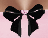 Pink mini skirt + bows