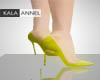 (Anne) yellow shoes
