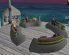 island group round couch