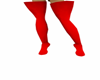 RED XBM THIGH HIGH BOOTS