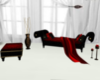 OPULENCE CHAISE red