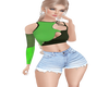 Green Patchwork