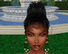 !! Blk Short Braid Bun