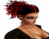 Black/Red Toxic Updo
