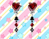 Poker Suit Earrings