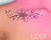 Tattoo Chest Flower II