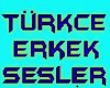 TURKCE ERKEK SESLER