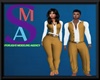 GoldBrown Formal M Fit