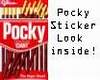Pocky Pack Sticker