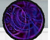 Purple/Black Swirl Rug
