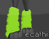 #Ec# Neon Green Fluffies