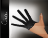 C! Screwed Black Gloves