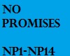No promises 