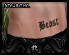 ⛧ Beast Tattoo