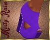 Purple Wedge Shoe