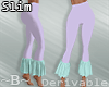 DRV-Slim Ruffle Pants