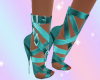 Brianna Heels Teal