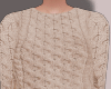 E* Beige Knitted Sweater
