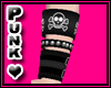 Punk Wristbands Skull L