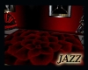 Jazzie-Red Plush Square