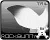 [rb] White Grey Tail Bun