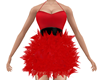 Raina Red Short Dress