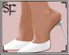 SF White Heels