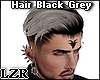 Hair Black Grey