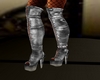 [KR] Black Jean Boots