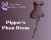 Pipper's Plum Dress