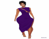 Crosby Purple Dress