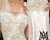 *White&Gold Lace Gown 2*