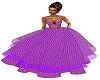 lavendar ballgown