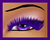 purple eyelashes