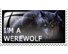 I'm A Werewolf Stamp