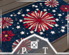 Red White & Blue Doormat