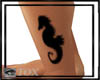 Sea horse leg tat